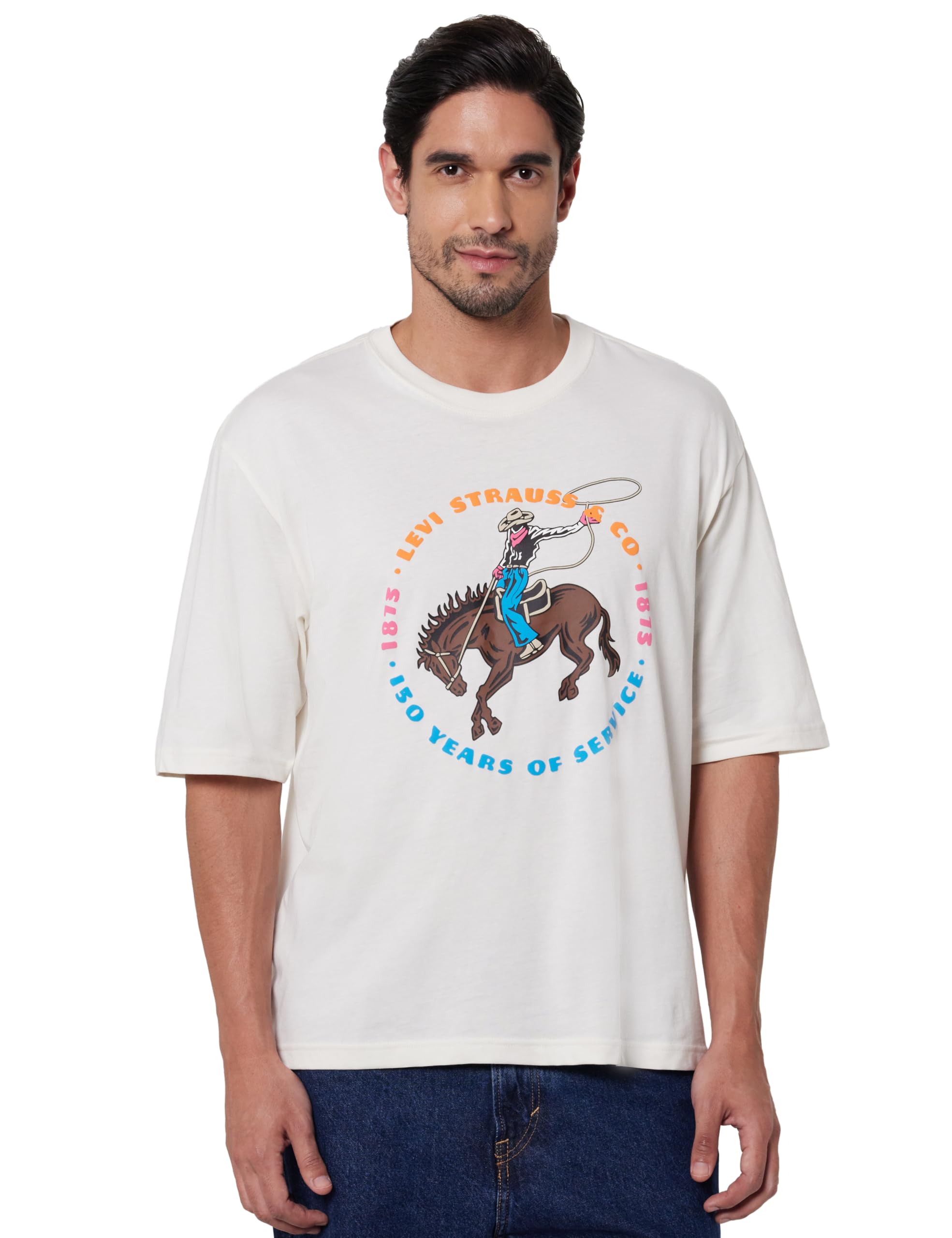 Levi's Men's Printed Oversized Fit T-Shirt-image-39