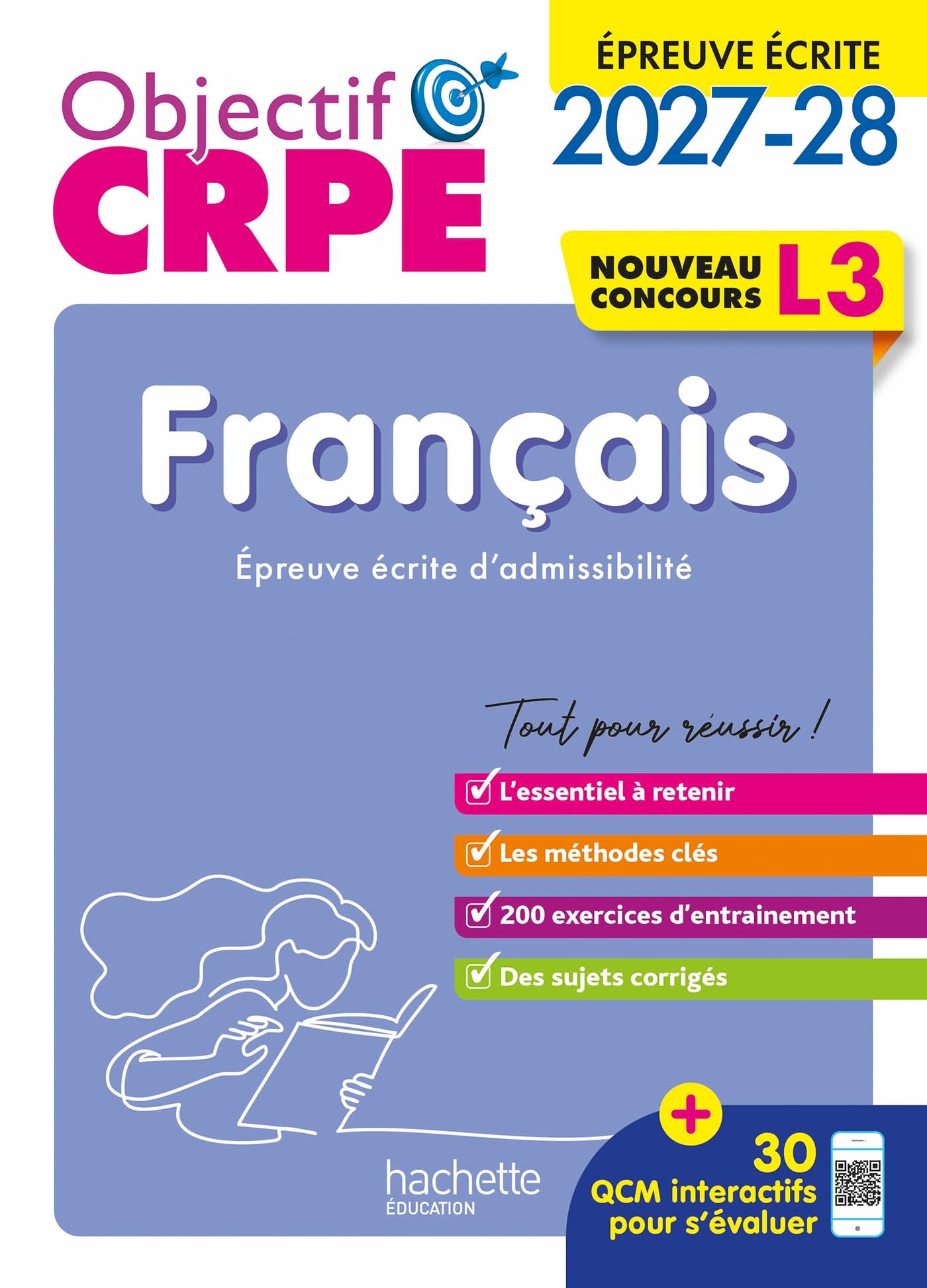 Objectif CRPE 2027-2028 - Français - Épreuve écrite d'admissibilité - L3