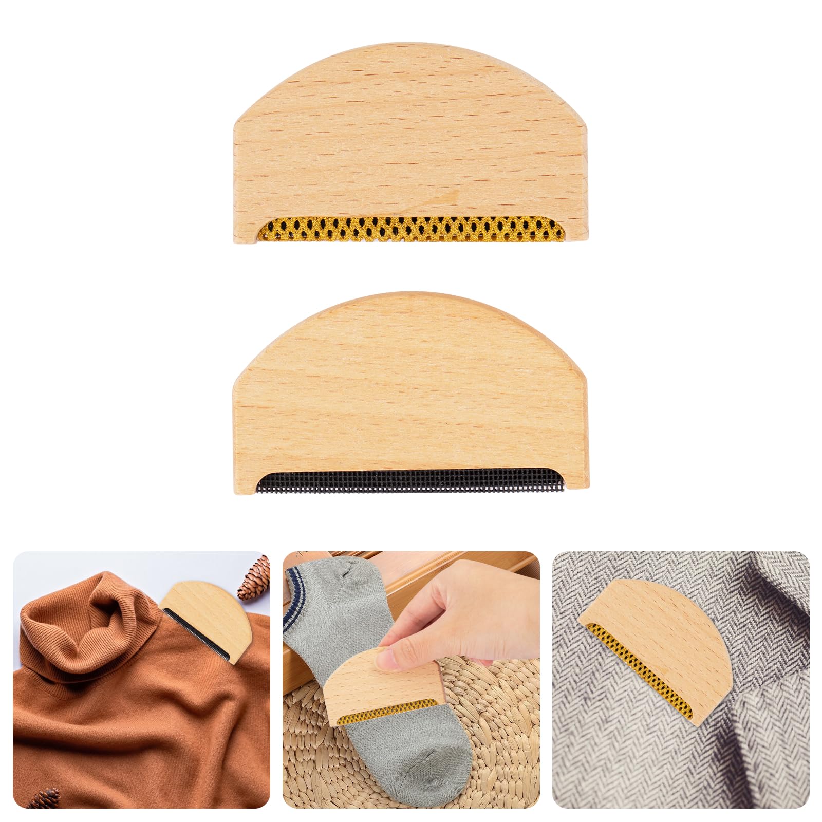 Pettine in Cashmere Pettine di Legno per Pelucchi Maglione Lana Pilling