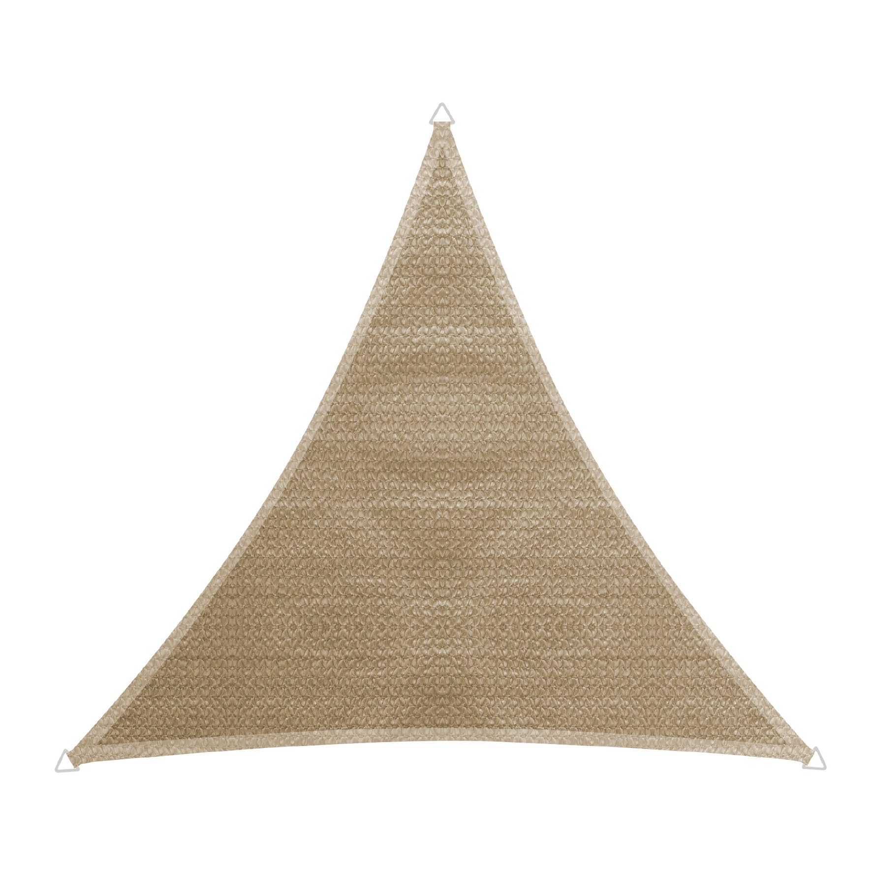 Windhager Capri 10751 Voile d'ombrage Triangulaire 4 x 4 m (égalise) Protection Solaire pour Jardin et terrasse Anches résistantes aux UV et aux intempéries