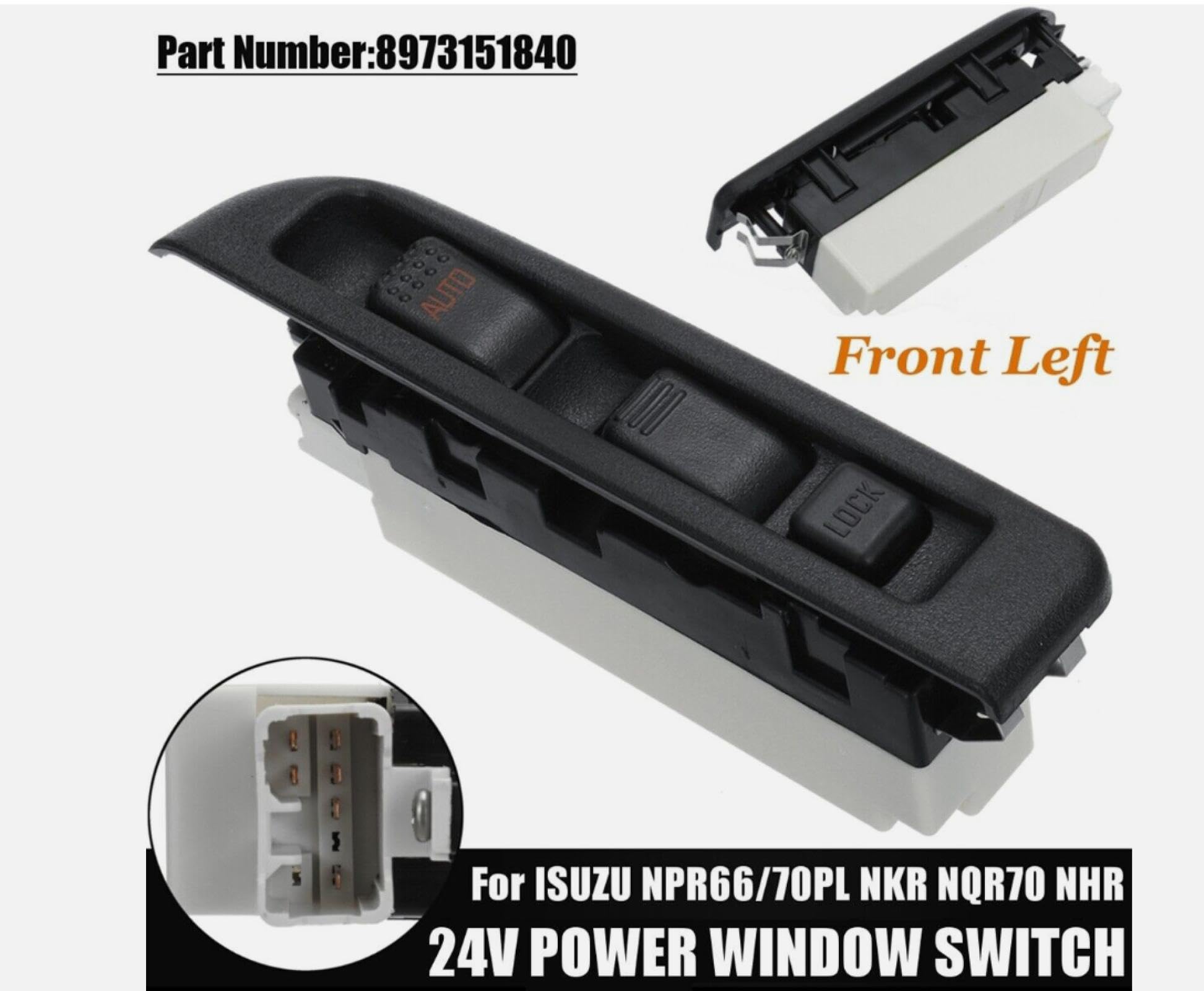 Isuzu Power Window Switch Power Window Switch For Isuzu NPR 98-07, NQR 03-05, NPR-HD - Part #8973151840 Isuzu NPR Window Switch - Foto 9