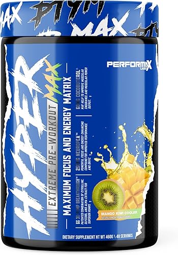 Miniatura 1 de HyperMax 3D Extreme Pre-Workout by Performax Labs Vasodilatador de alta estimulación de energía intensa  Mejora el rendimiento del ejercicio,