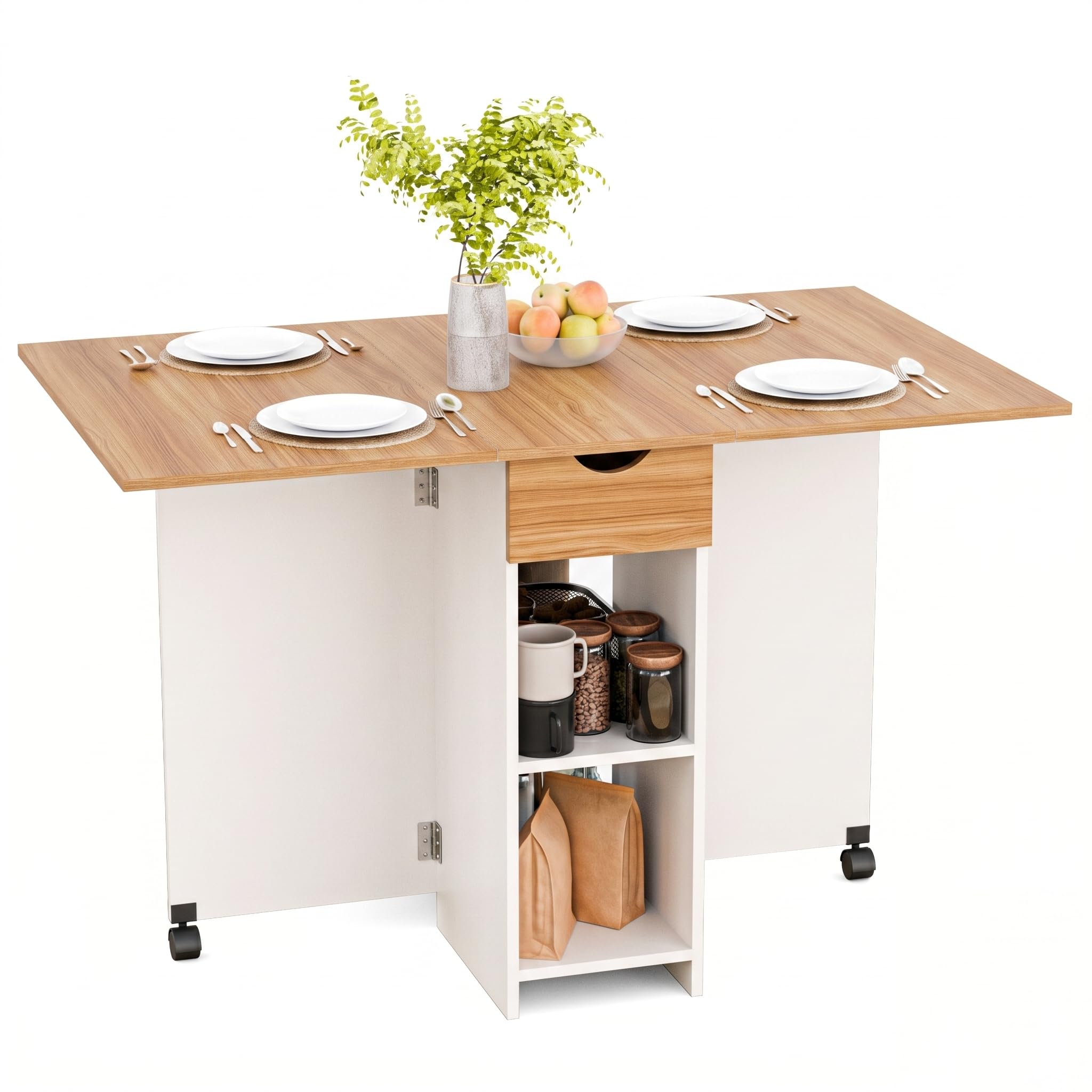Mondeer 120cm Esstisch Klappbar