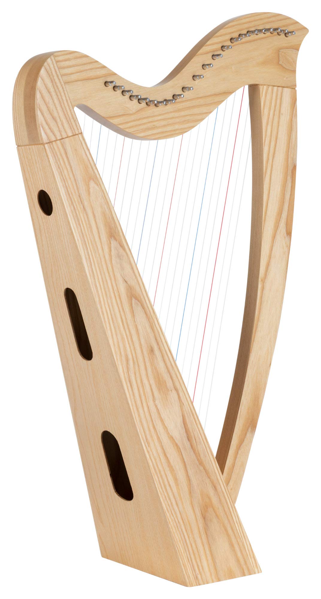 Classic Cantabile H-22 Arpa Celtica 22 corde in Mi bemolle maggiore, meccanica a semitoni, legno di frassino, inclusa borsa e 2 chiavi, altezza 83,5 cm.