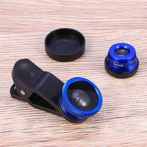 Miniatura 7 de ULTECHNOVO Lente ojo de pez macro gran angular 3 1 Teléfono móvil Lente Macro Teléfono Móvil Lente Gran Angular Lente Lente Gran Angular Accesorios