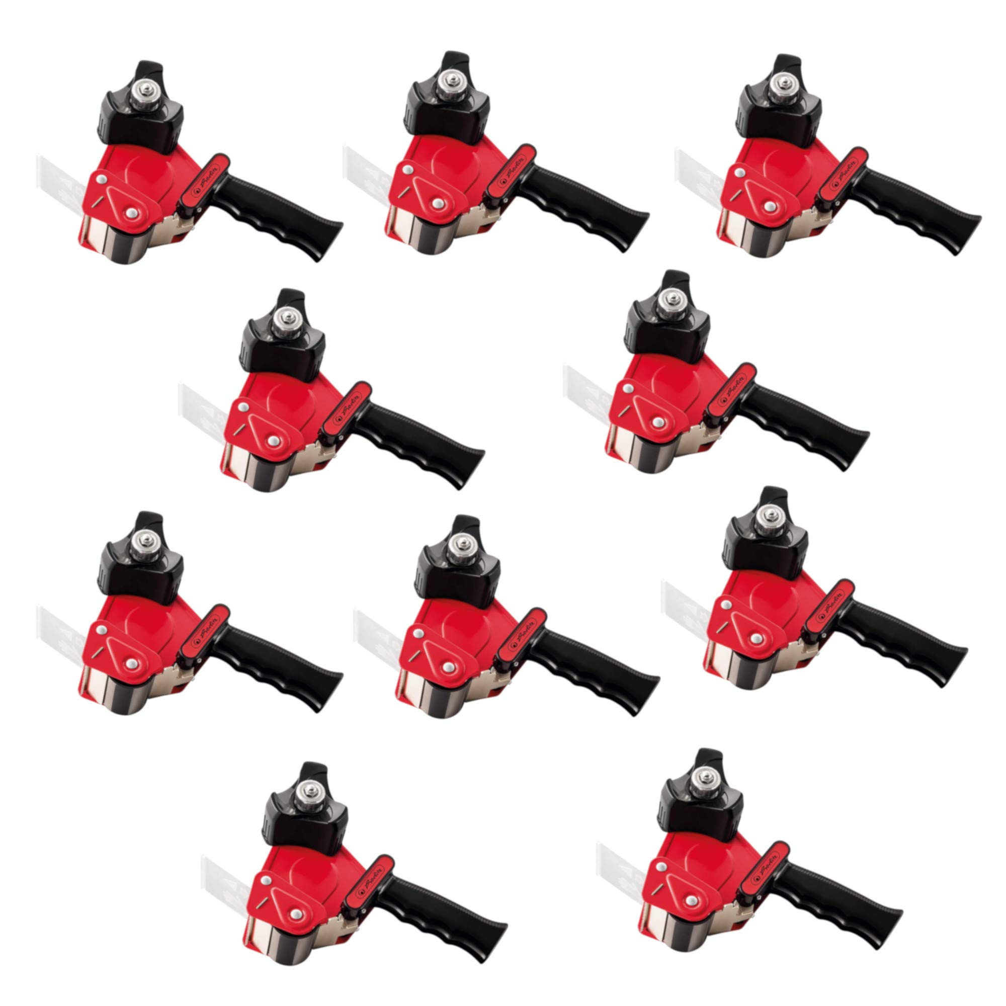 Herlitz 8842700 Packbandabroller für Grossrollen Spar-Set (10x Abroller Herlitz)