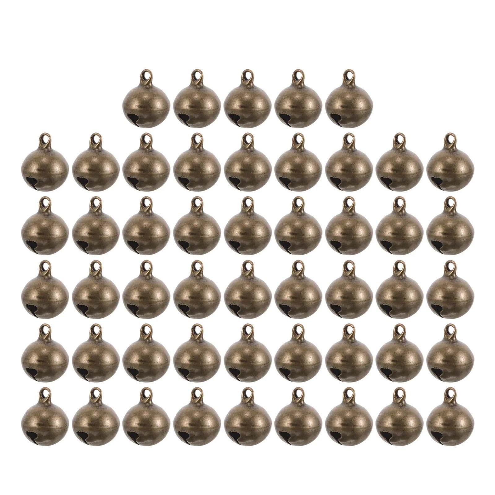 Christmas Bells 30pcs 14Mm Vintage Brass Bells Retro Jingle for DIY Wedding Home Decoration for Christmas Decor