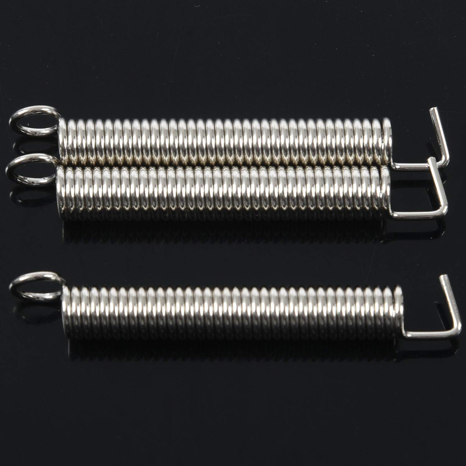 3 Stuks Stalen Gitaar Tremolo Brug Trekveren - Zilveren Gitaaronderdelen