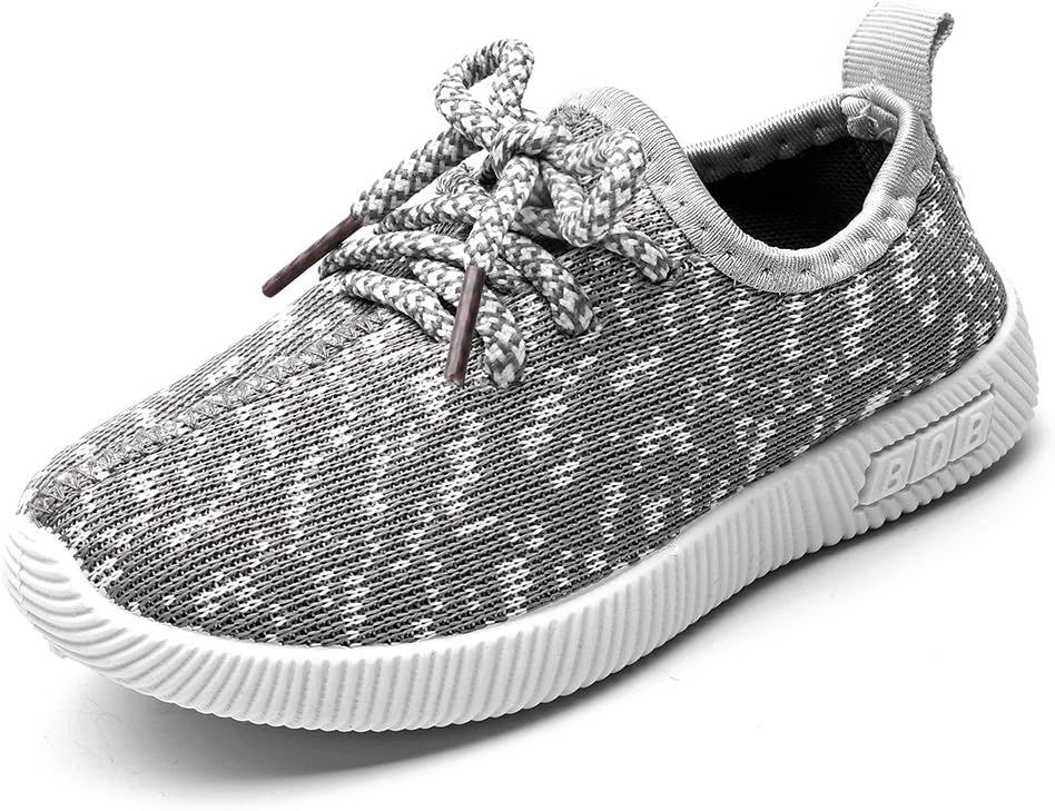 Chiximaxu Girls Outdoor Sneakers Lightweight Athletic Walking Shoes for Boy