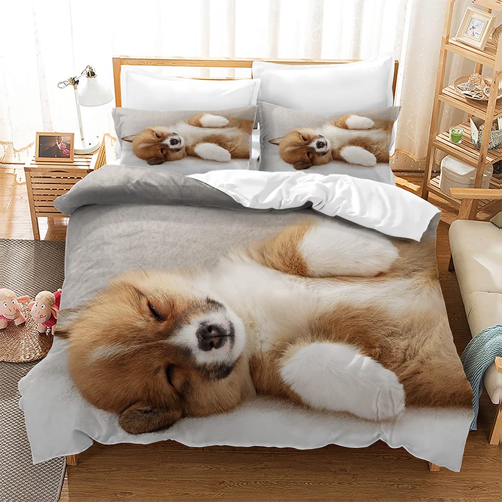 Duvet Cover Twin White Mammoth owl Microfibre Bedding Duvet Covers 68