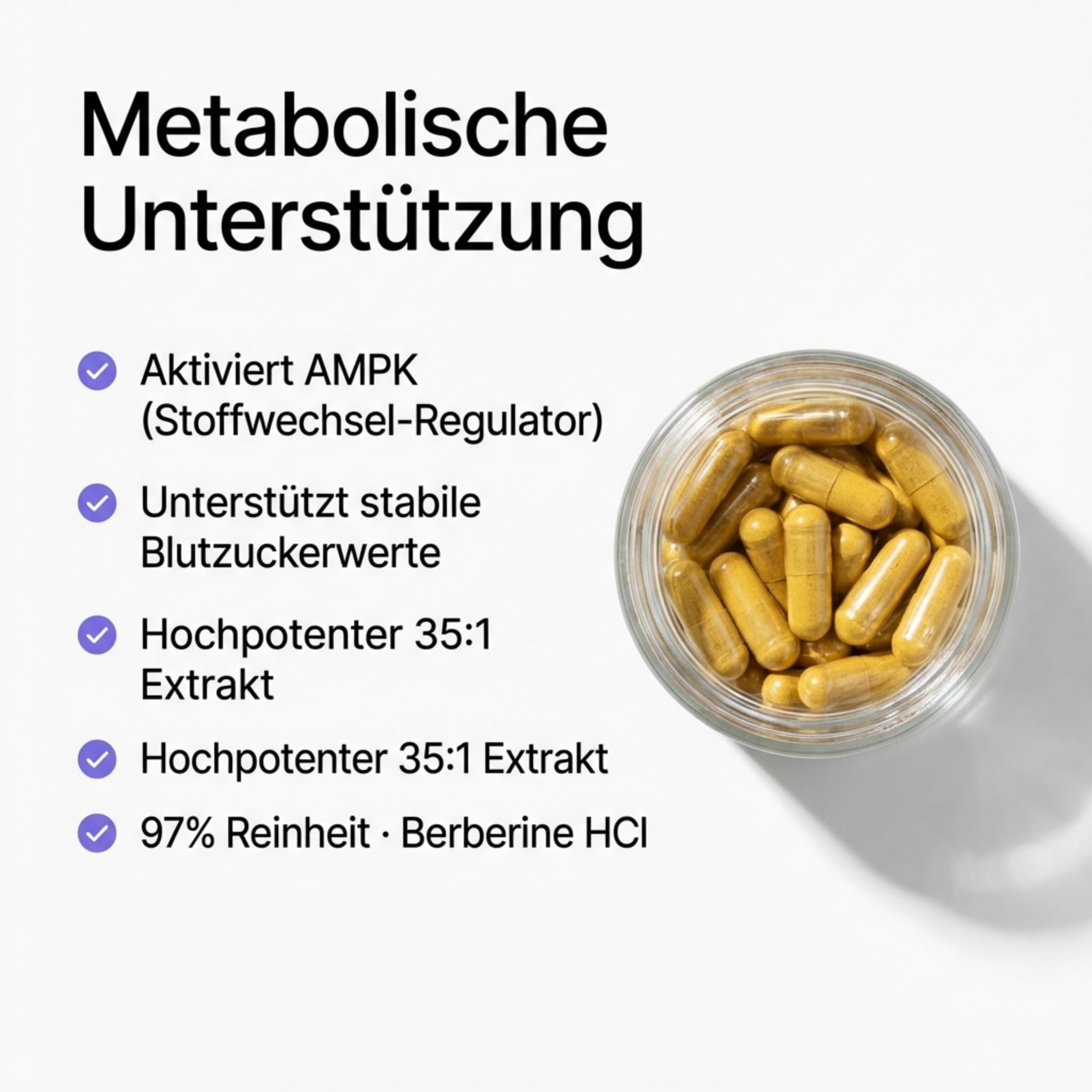 NOOP Berberin HCl Kapseln hochdosiert – 35:1 Extrakt aus Berberis Aristata Wurzel, natürliche Unterstützung für Herz und Kreislauf – vegan & laborgetestet, Made in Schweden, 400 mg und 60 Kapseln