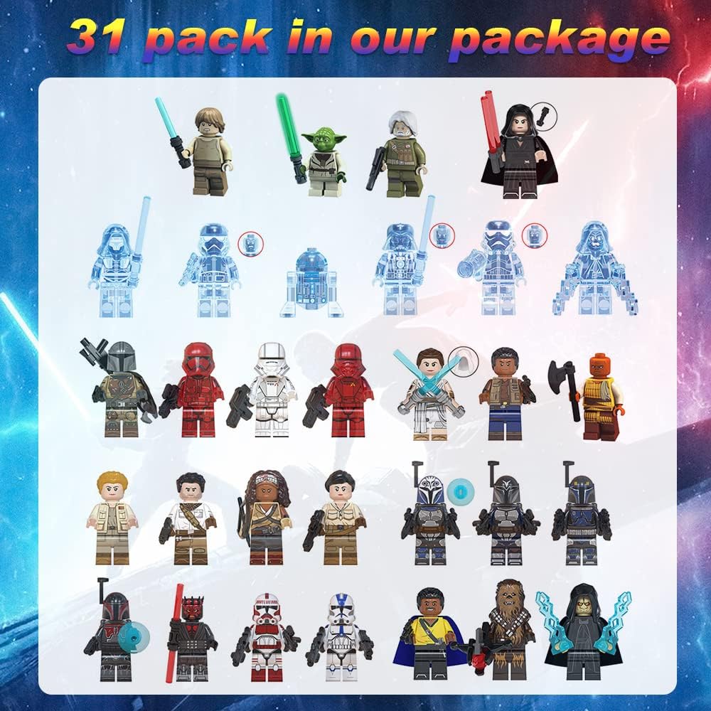 Lego Advent Lego Star Wars 2022 Minifigure Packs LEGO Star Wars
