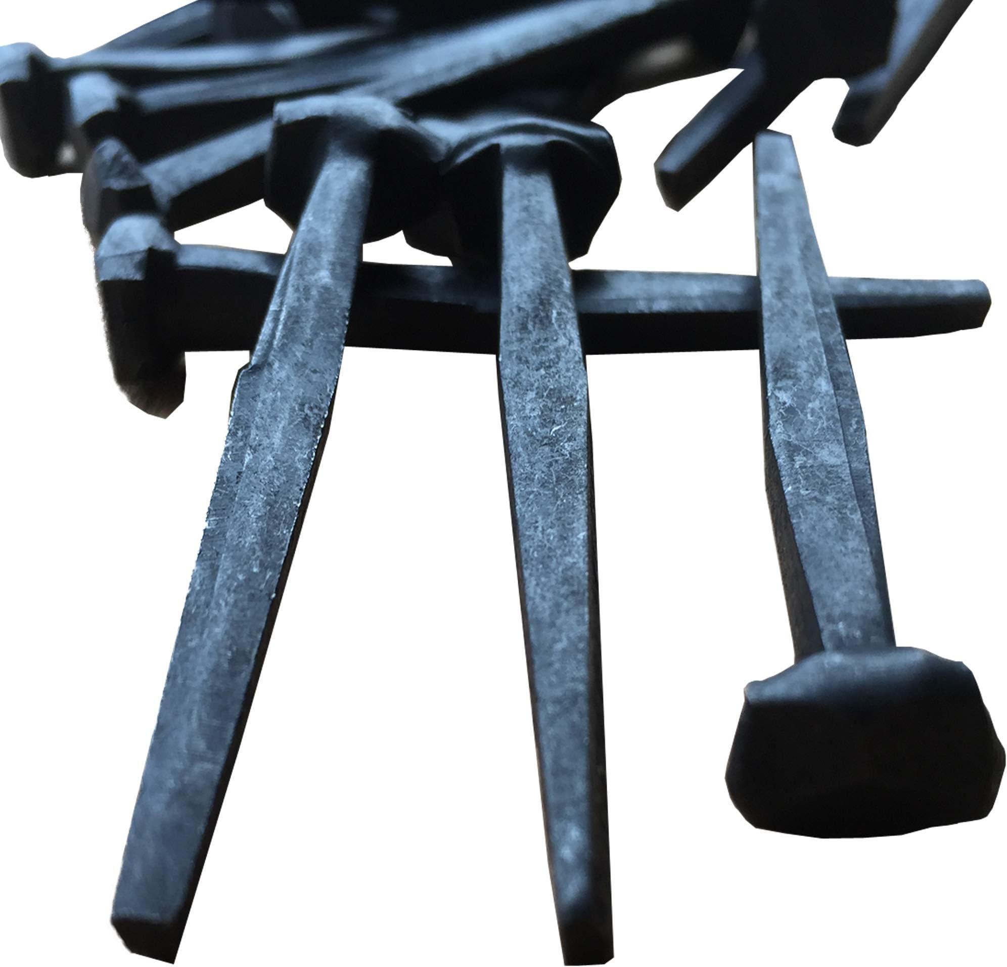 OLD NAIL SOURCE(10) 2.5" Wrought Head-Rose Head - 10 s