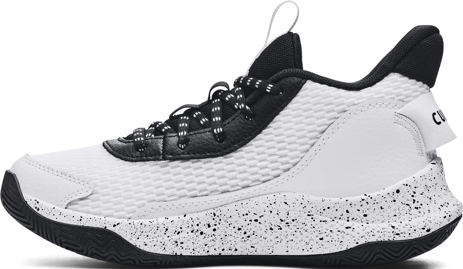 Under Armour - Kids Grade School Curry 3Z7 Basketball Shoes, Color White (100), Size: 5.5 M US Big Kid