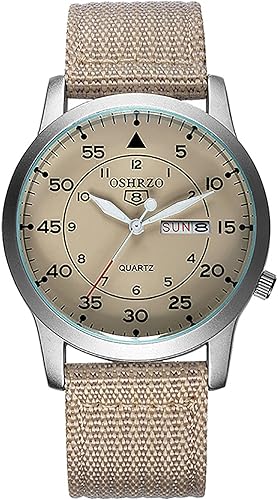 Gosasa Relojes militares unisex Sport Textil Correa de nailon elegante reloj de moda luminoso Relojes de moda analógica cuarzo impermeable casual