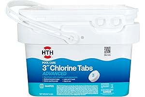 42053 Swimming Pool Care 3" Chlorine Tabs, Swimming Pool Chlorinating Sanitizer, 8lb