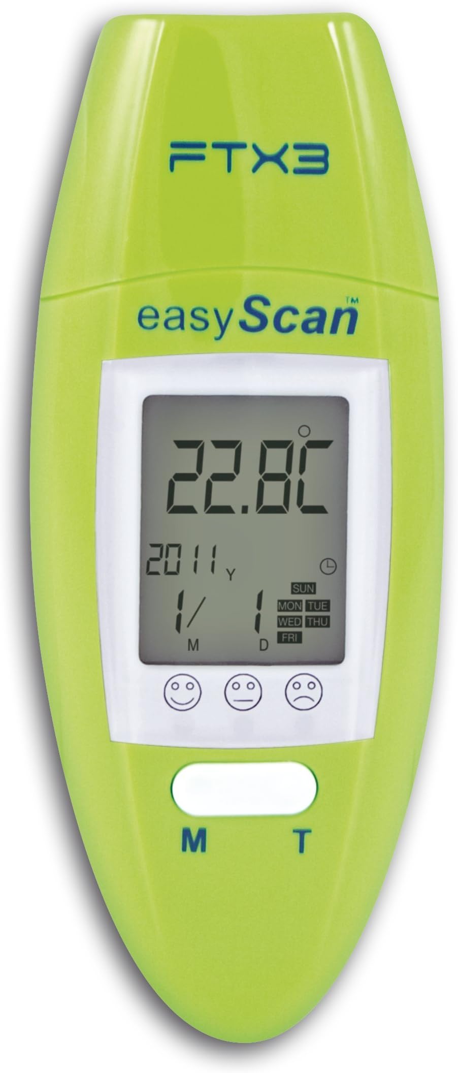 Visiomed Easyscan Ear and Forehead Thermometer 6-in-1 Ftx3 (Green)