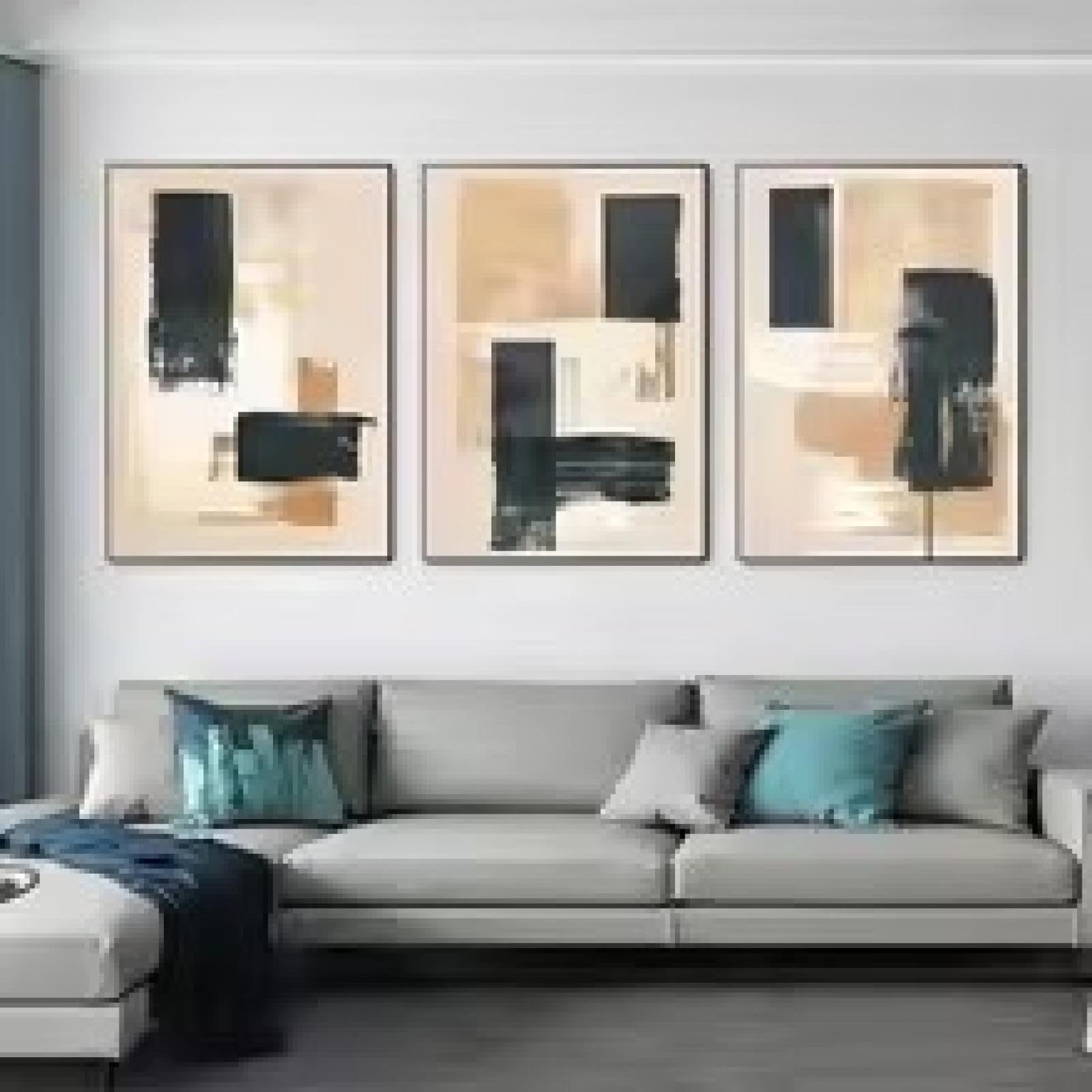 Décoration murale salon moderne impression toile XINBAO 30x50 - 6