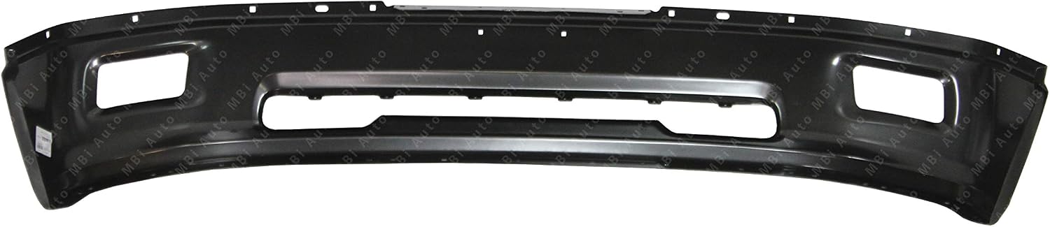 Primered Gray, Steel Front Bumper Face Bar Fascia for 2009 2010 2011 2012 Dodge RAM 1500 W/Fog 09 10 11 12, CH1002384