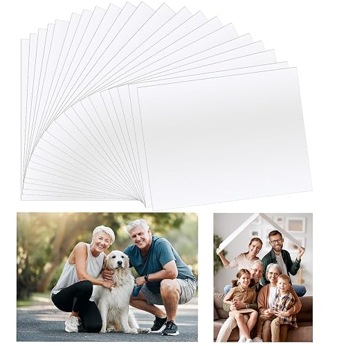 Therwen 30 Pcs 6 x 8 Inch Sublimation Metal Blanks