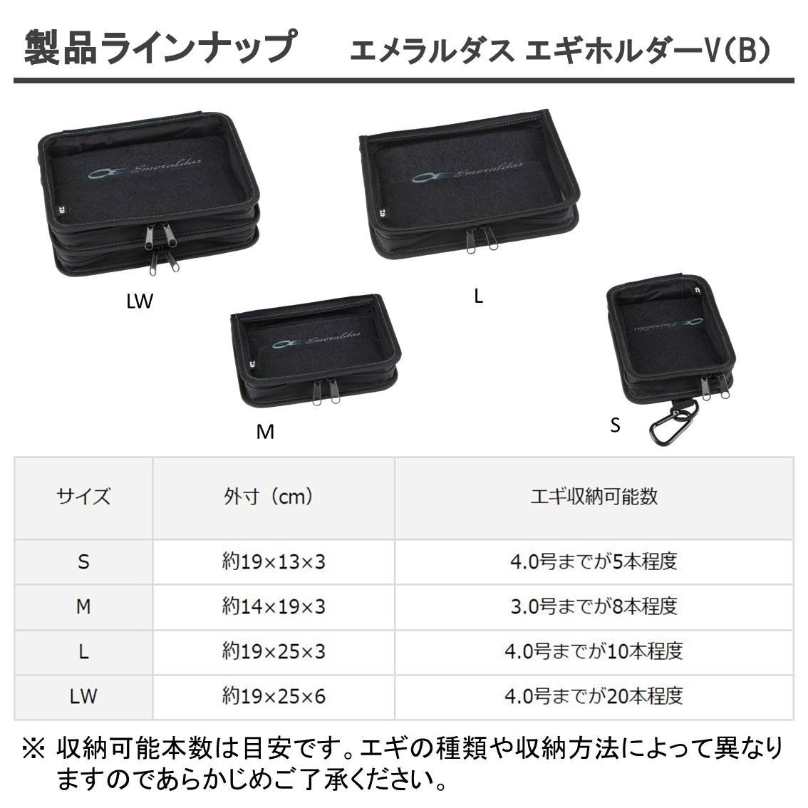 エギ 20個とダイワ収納ケース Amazon | ダイワ(DAIWA) エギ ケース エメラルダス V S(B