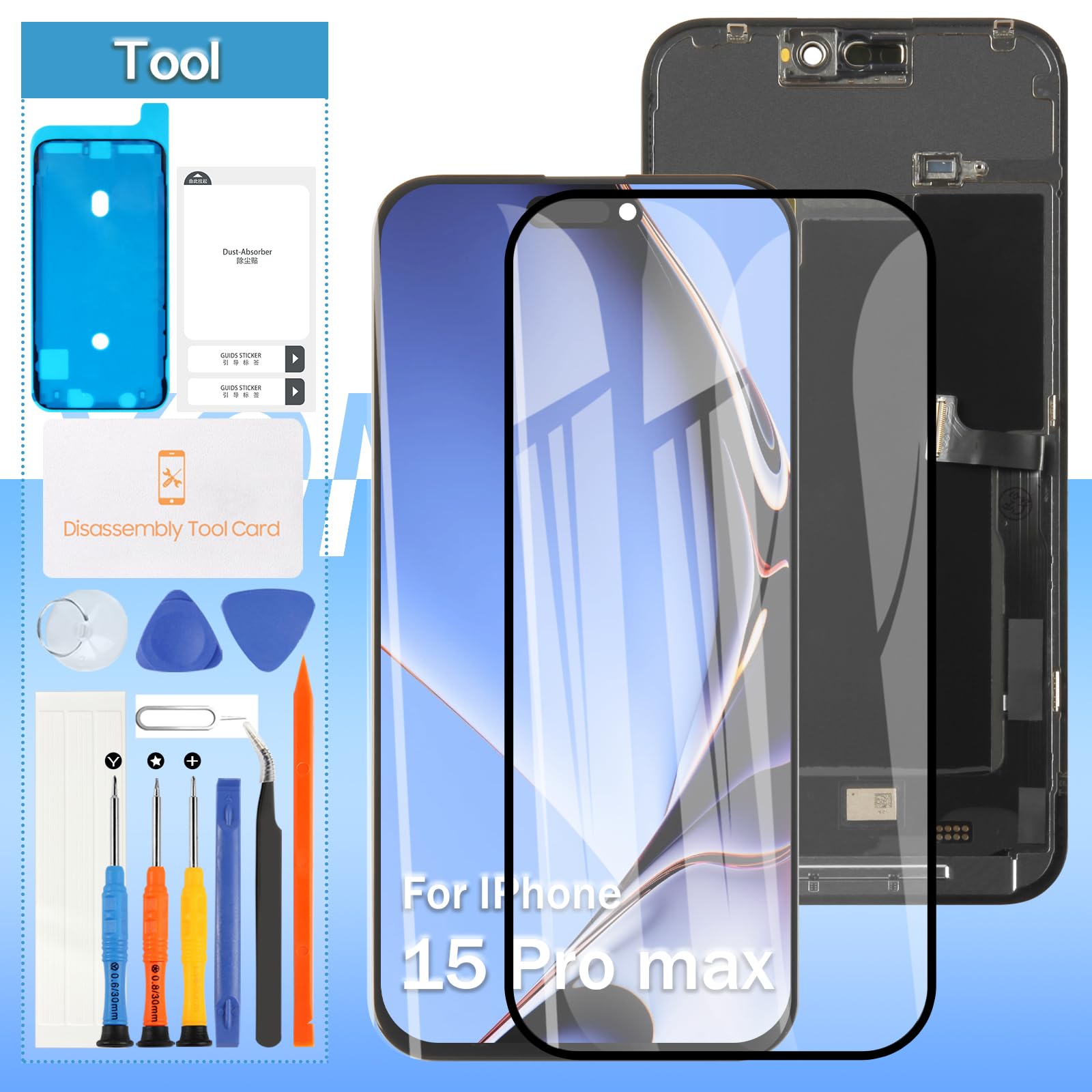 poncotsu　iPhone 15 Pro Max 1TB A3105 iPhone 15 Pro Max (CA/MX/JP/SA/A3105) 256, 512 GB; 1 TB