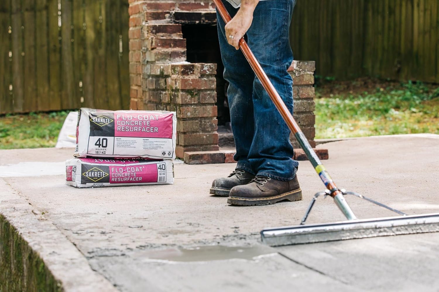 Sakrete Flo-Coat Concrete Resurfacer (50 lb Pail)