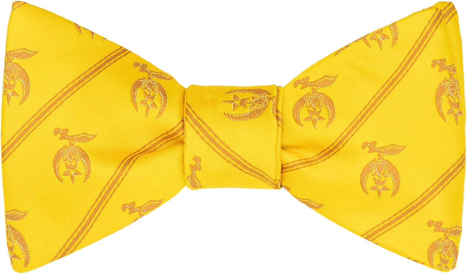Masonic Revival Shriner Bow Tie (Standard) - Gold