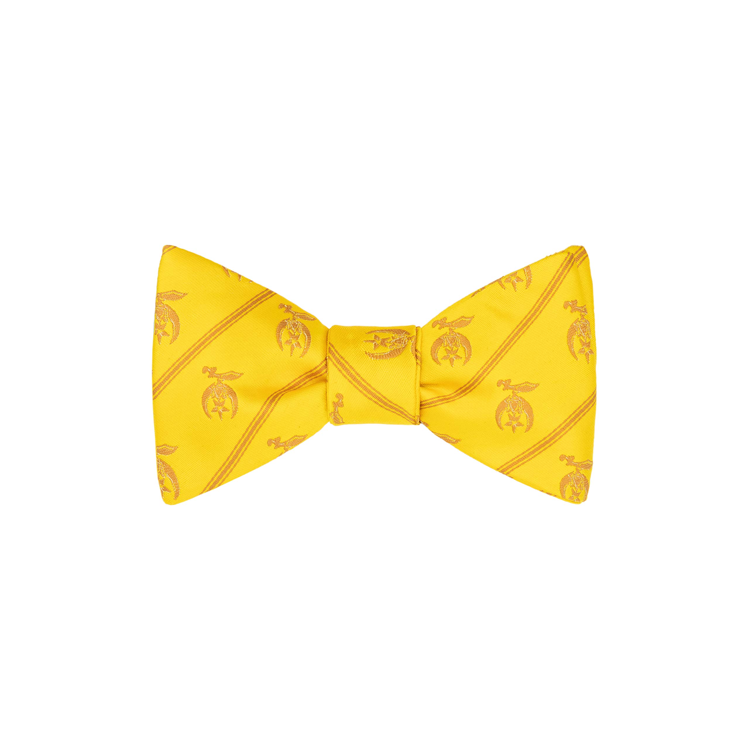 Masonic Revival Shriner Bow Tie (Standard) - Gold