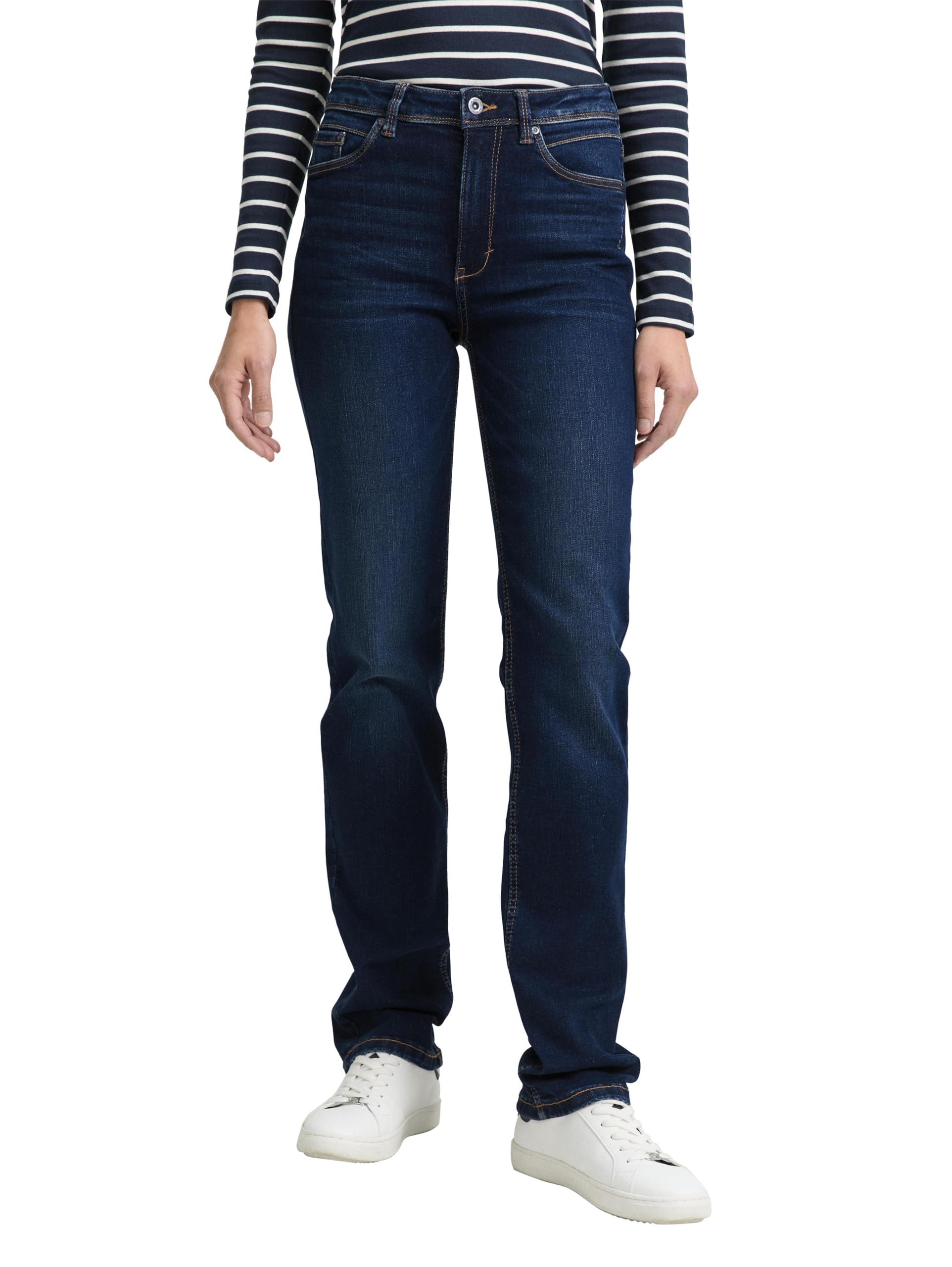 Tom Tailor Damen TTELVA Straight Jeans