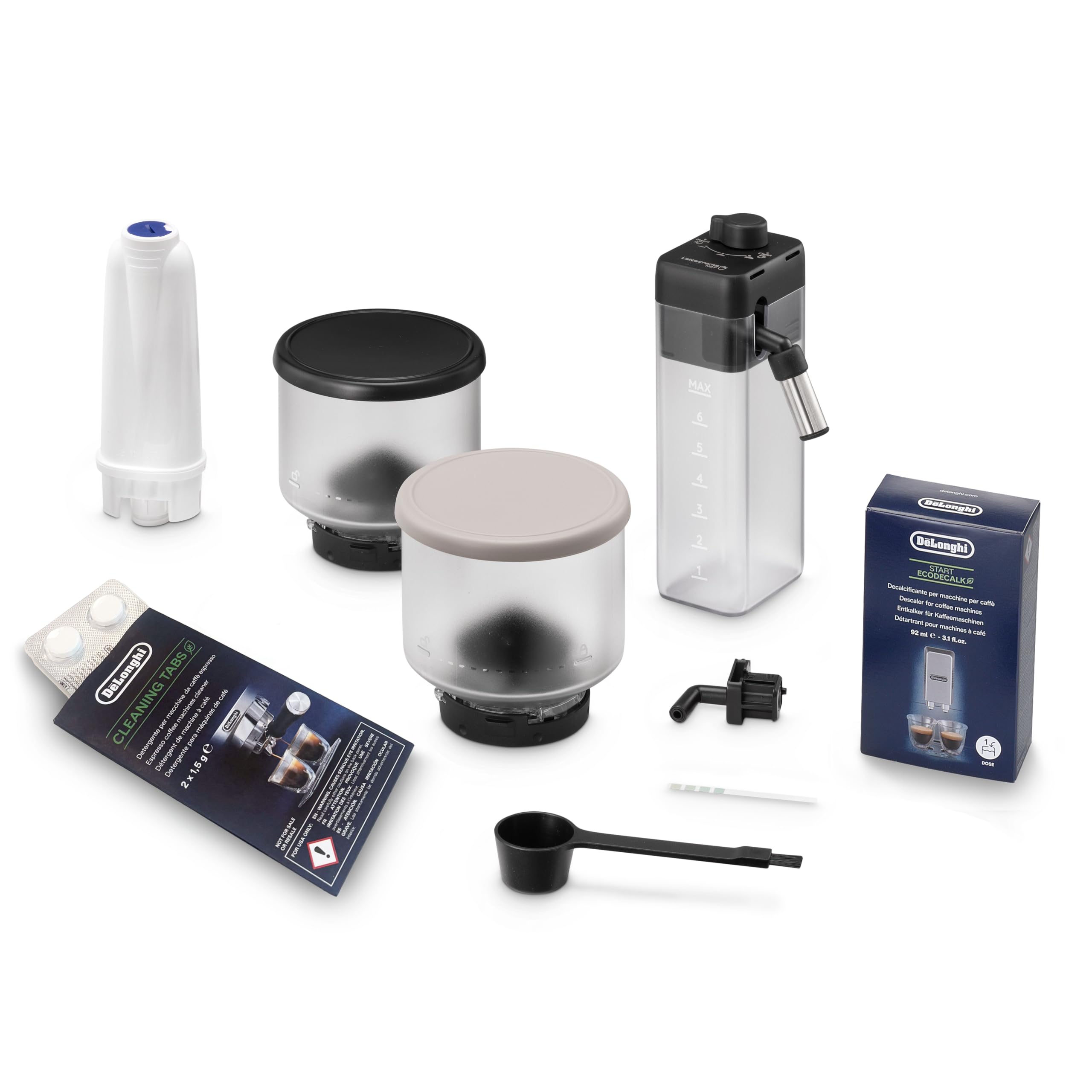 De'Longhi Rivelia Start - Machine à Café Automatique 10 Boissons Noir