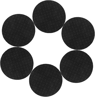 OSALADI 6pcs - Treadmill Mat Non- Soundproof Floor Protector for Home Gym Shock-Absorbing Design Easy to Clean for Hardwood Floors and Carpet