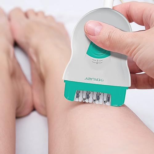 Miniatura 4 de Epilady Depiladora con cable de velocidad depilación para brazos, piernas, axilas y área de bikini  Depiladora compacta esencial de dos velocidades