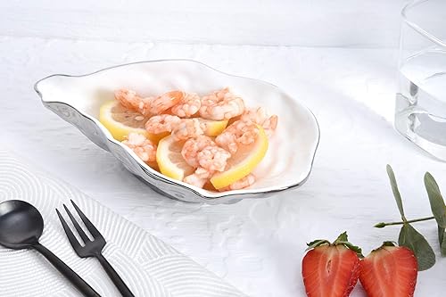 Miniatura 5 de Pampa Bay Cuenco de ostras pequeño de porcelana