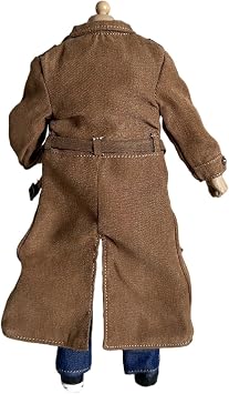 1/12 Action Figure Clothes,6 inch Male Long Windbreaker.