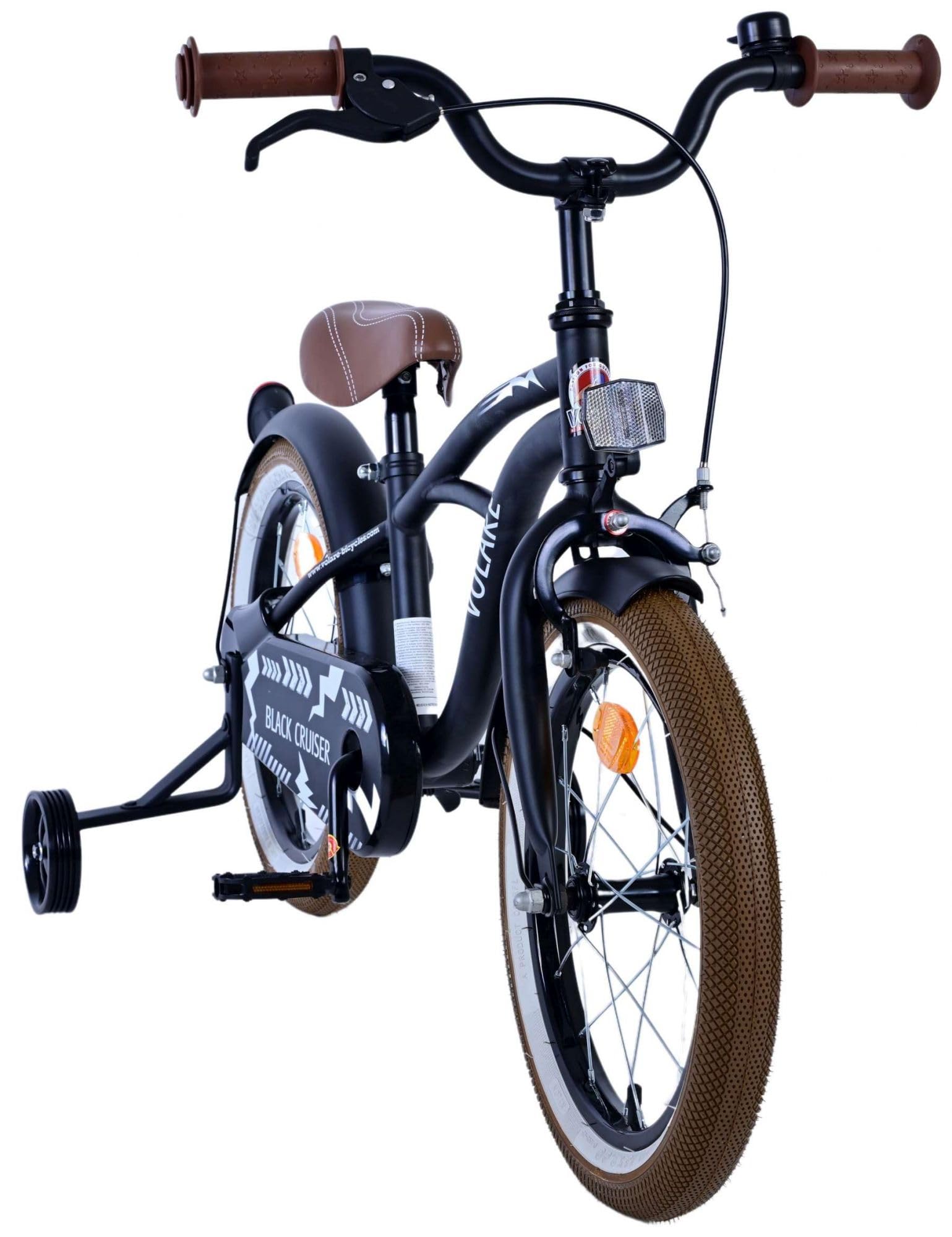 Volare - Children's Bicycle 16 - Black Cruiser (21602-SACB)