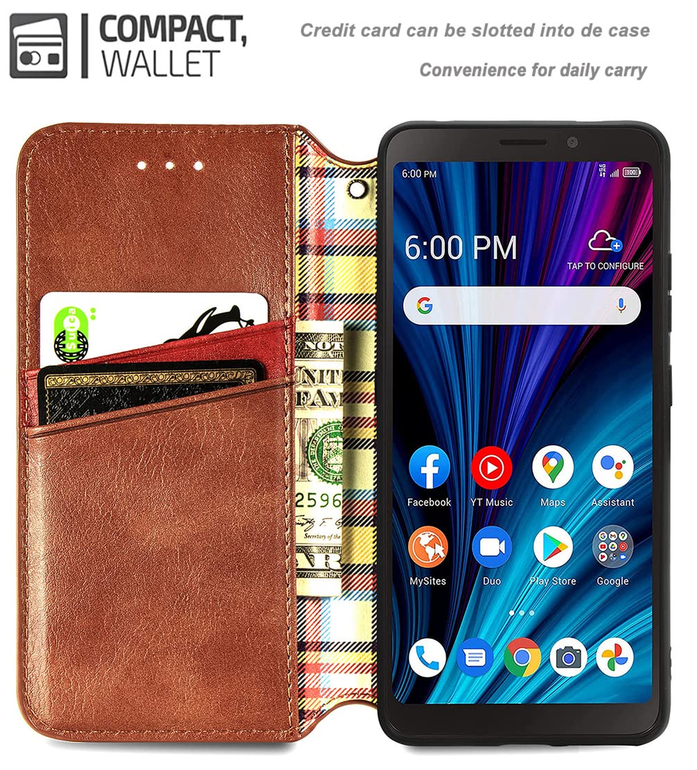BAILI Cover per Oppo A78 5G/Oppo A58x, Cerniera Tasca per Oppo A78 5G