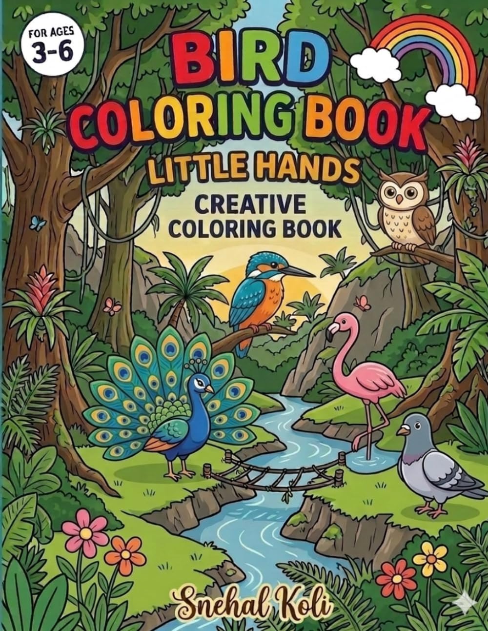 Little Hands Creative Coloring Book