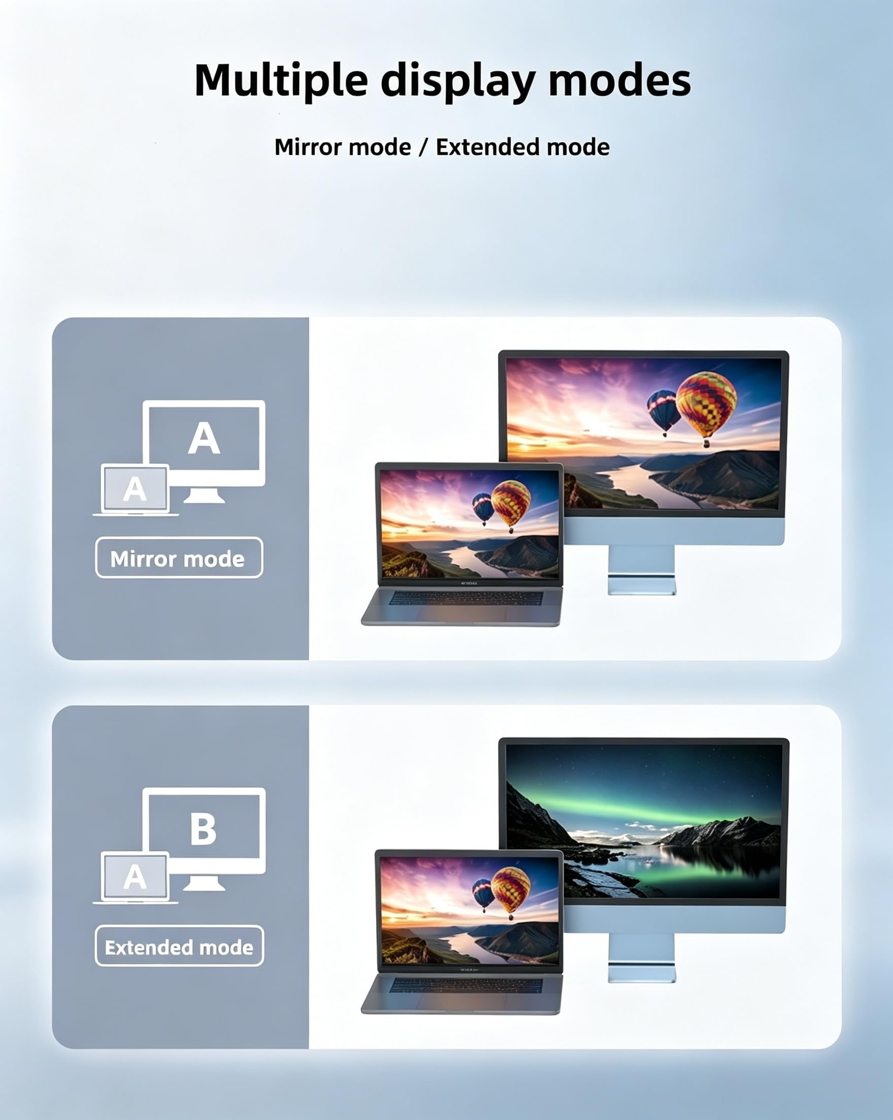 Lot de 2 adaptateurs USB C femelle vers HDMI mâle avec câble vidéo USB, 4K @ 60 Hz, source USB de type C unidirectionnel vers HDMI 2.0, convertisseur Thunderbolt 3/4 vers HDMI pour i-/Phone 17 MacBok