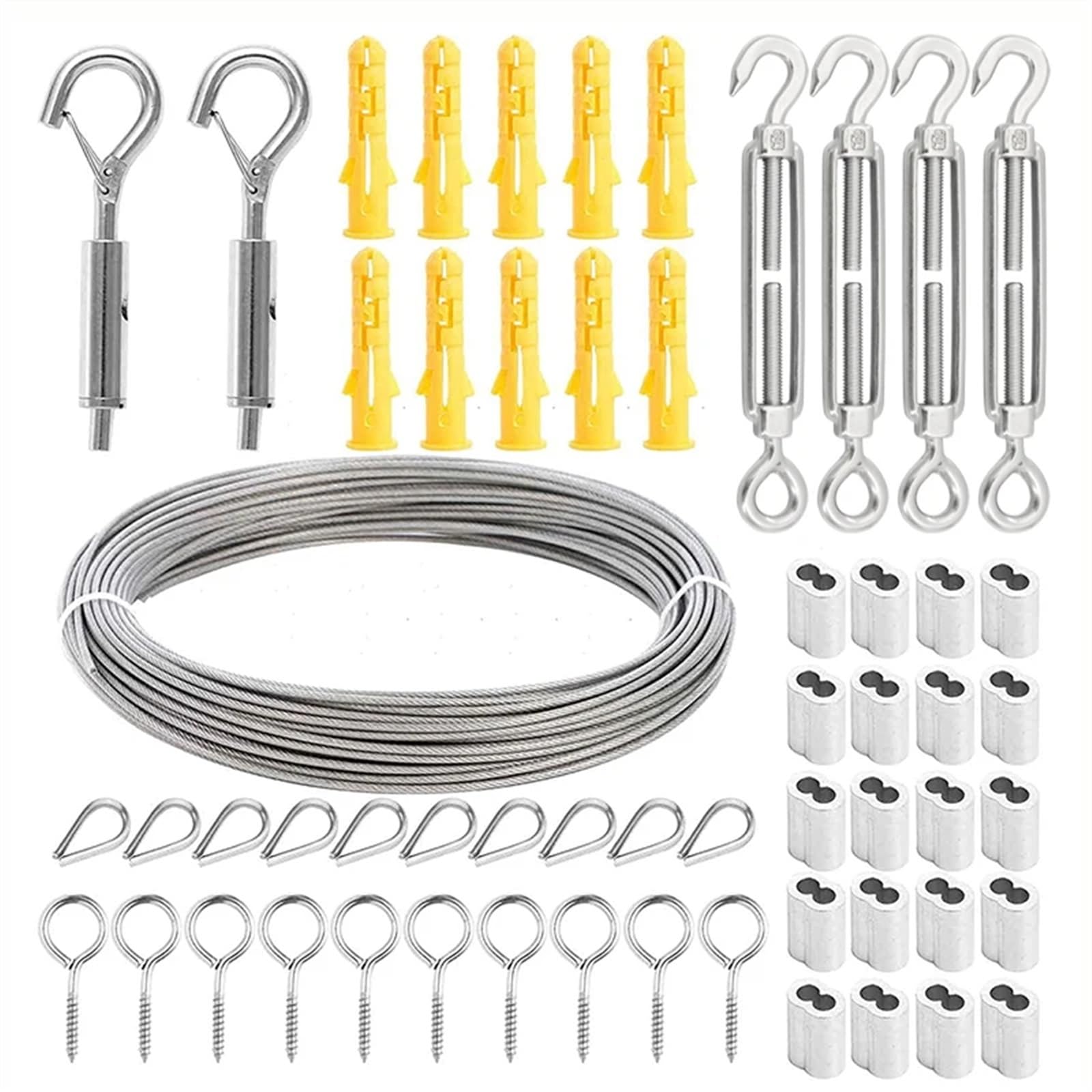 Fune Metallica Zincata - 30 Metri Di Lunghezza, Diametro 2 Mm - Foto 4