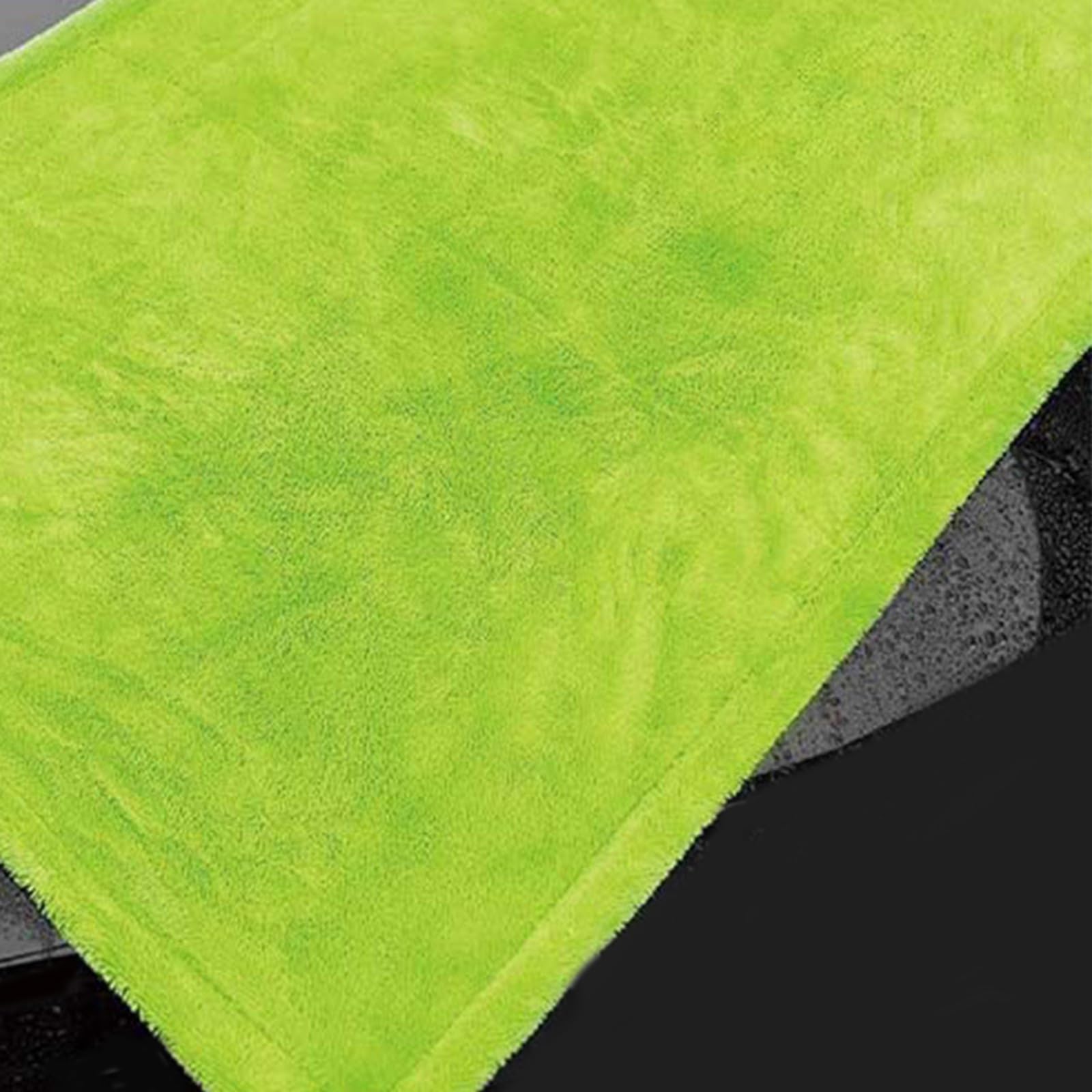 Generisch Auto Detailhandtücher, kratzt Nicht, super saugfähiges, wiederverwendbares Mikrofasertuch für Lack, Glas, Innenpflege, Mikrofasertücher fürs Auto