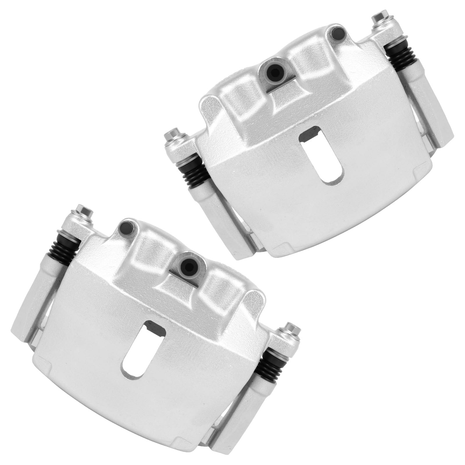 cciyu Front Left &amp; Right Disc Brake Calipers With Bracket 18B4861 18B4860
