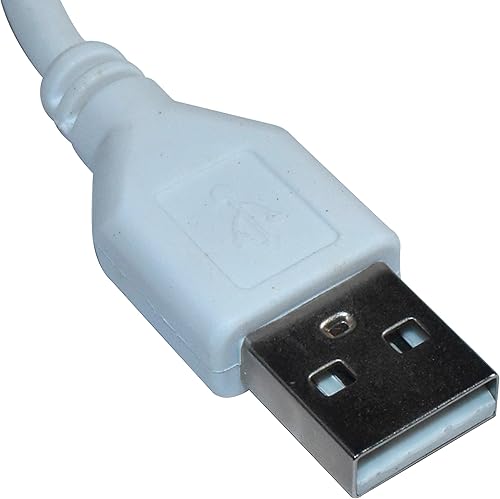 Miniatura 3 de HQRP Cable USB a Mini USB (blanco) funciona con Leapfrog LeapPad1 / LeapPad 1; LeapPad2 / LeapPad 2 Power ; LeapPad2 / LeapPad 2 Explorer Kids