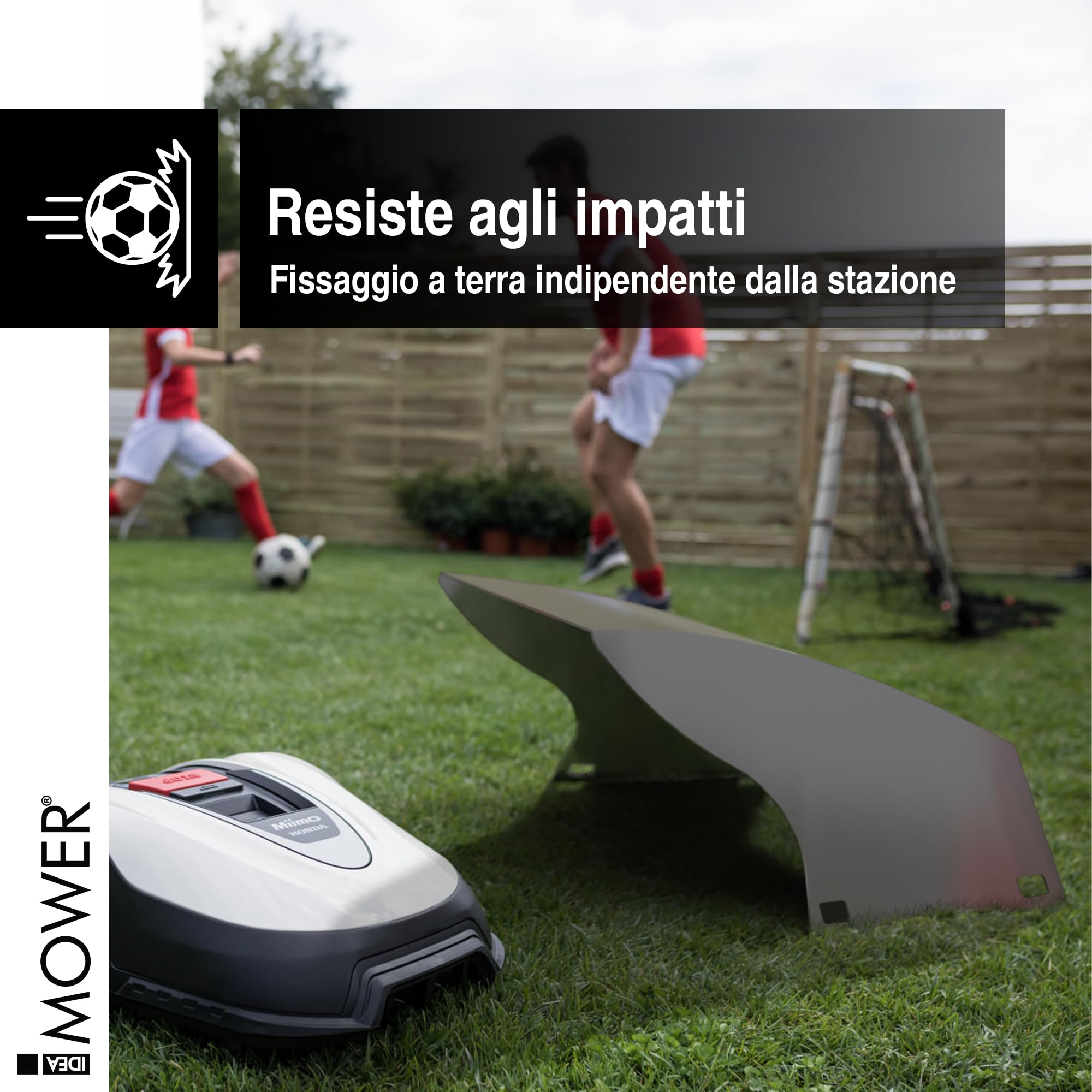 IdeaMower Garage per Robot Tagliaerba - Compatibile con Husqvarna Automower - Alluminio Composito - Casetta per Robot, Tetto Robot Tagliaerba, Box Robot Giardino