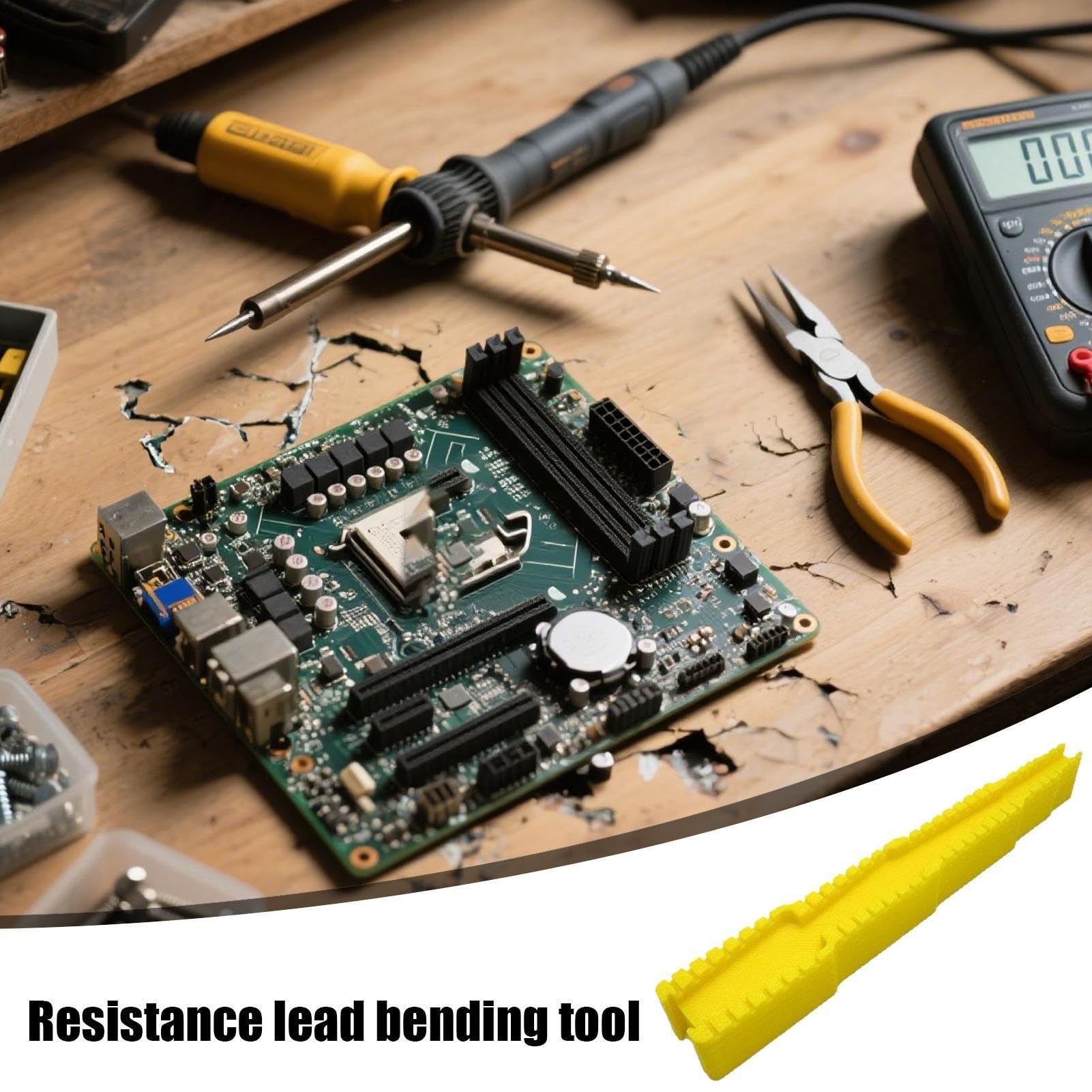 Strumento di piegatura dei resistori, piegatrice accurata per componenti elettronici, saldatura, manutenzione circuiti, industria, condensatore, diodi