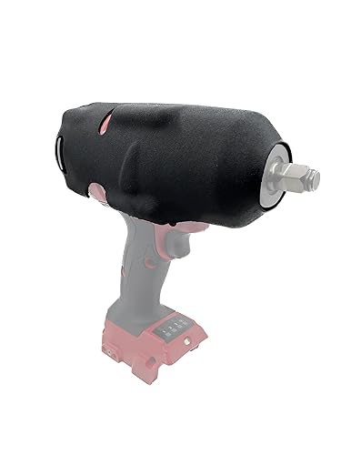 Miniatura 8 de Protoco JB-62RT - Funda protectora para el destornillador de impacto Milwaukee 2767 de 12 pulgada, cubierta de herramientas, color rojo