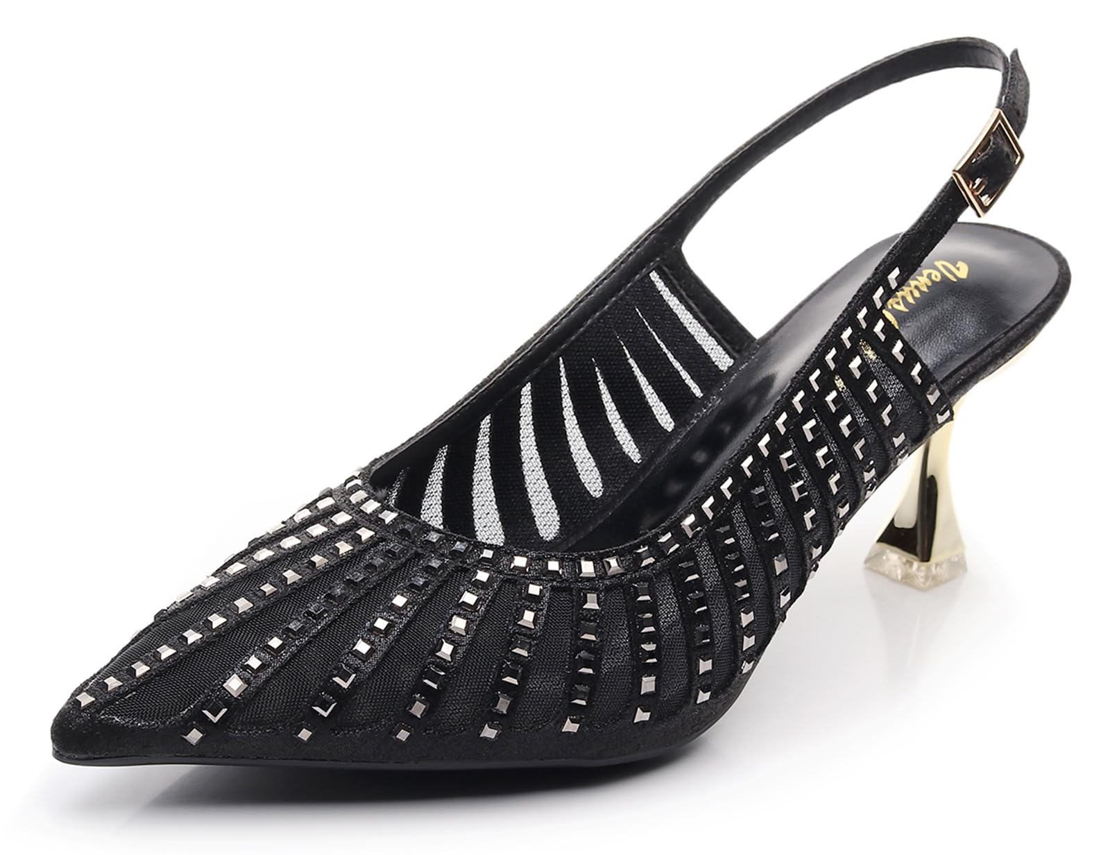 VenusCelia Womens Graceful Lady Slingback Pump Shoe