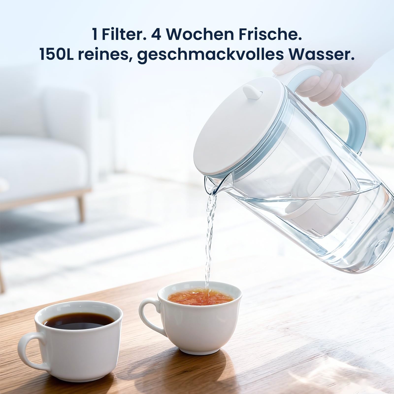 GLACIER FRESH Wasserfilter Kartuschen Ersatz für Brita Maxtra Pro 12er-Pack | Ersatz für Brita wasserfilter kartusche Maxtra+ Plus, Kompatibel mit Brita Marella Kanne, Reduziert PFAS, Chlor, Metalle
