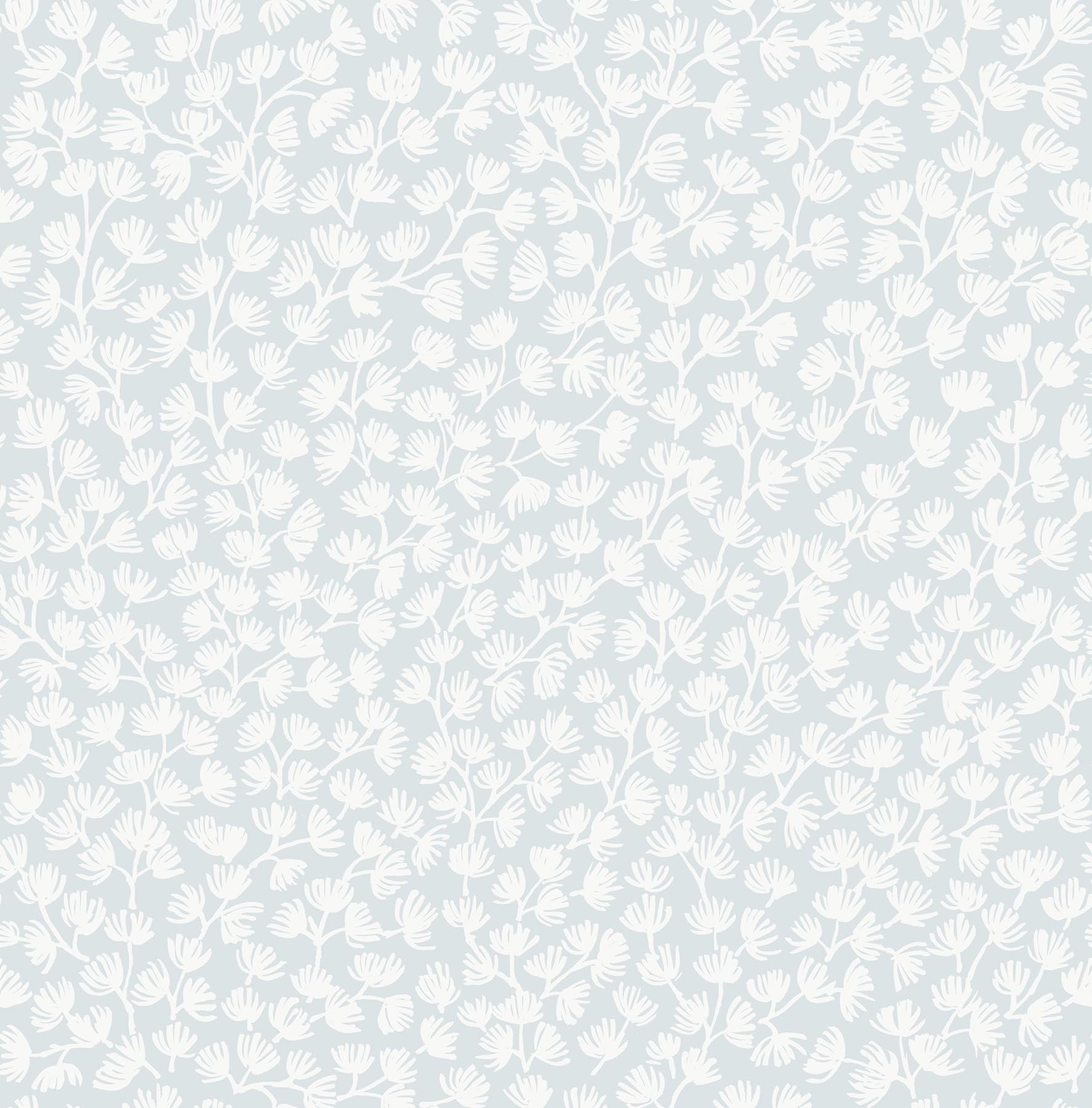 Papier peint autocollant Sea Fern amovible et lavable NuWallpaper Blue Mist SSS6307