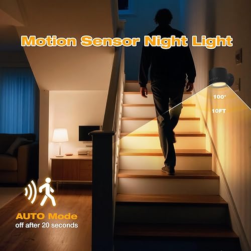 Miniatura 5 de Máquina de sonido de ruido blanco 2 en 1 y aplique de pared LED con 30 sonidos relajantes, temporizador para dormir, sensor de movimiento, luz